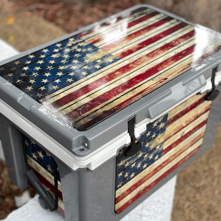 YETI Loadout Bucket Accessories Wrap - Old Glory Patriotic