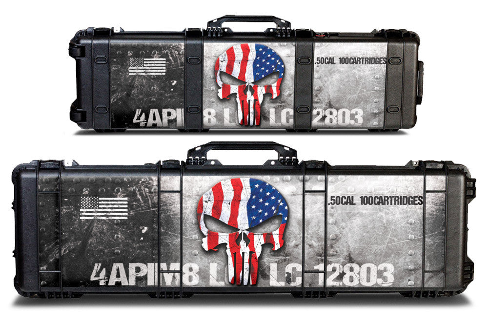Pelican Hard Gun Case Premium Graphic Wrap Decal USATuff.com