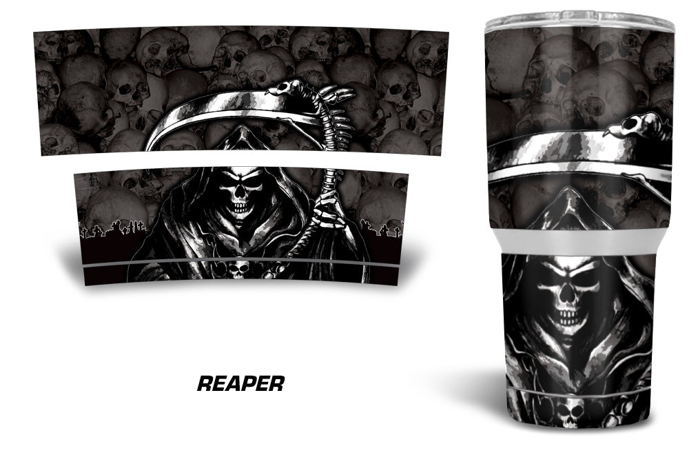 USATuff Tumbler Cup Wrap Kit for RTIC YETI - Reaper