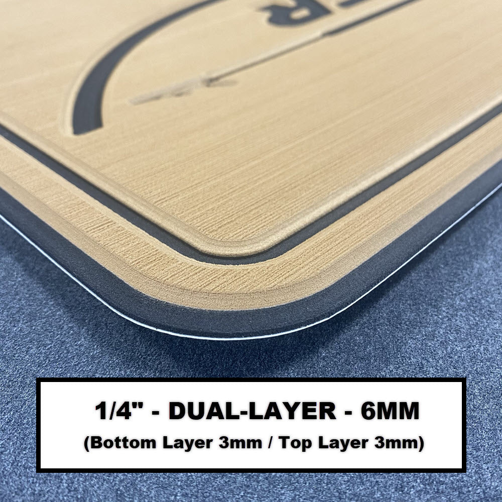 SeaDek Traction 6MM Standing Pad | 32" x 14" |  Boston Whaler Teak - T/B