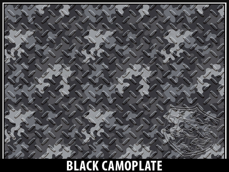 USA Tuff Tumbler Cup Wrap Kit Black Camoplate