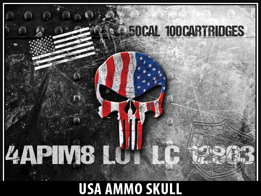 USA Ammo Skull