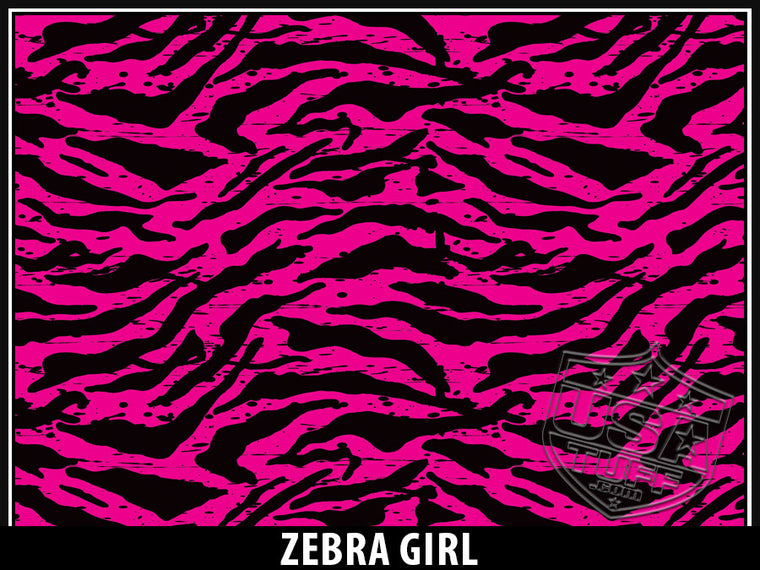 USA Tuff Tumbler Cup Wrap Kit for RTIC YETI Zebra Girl