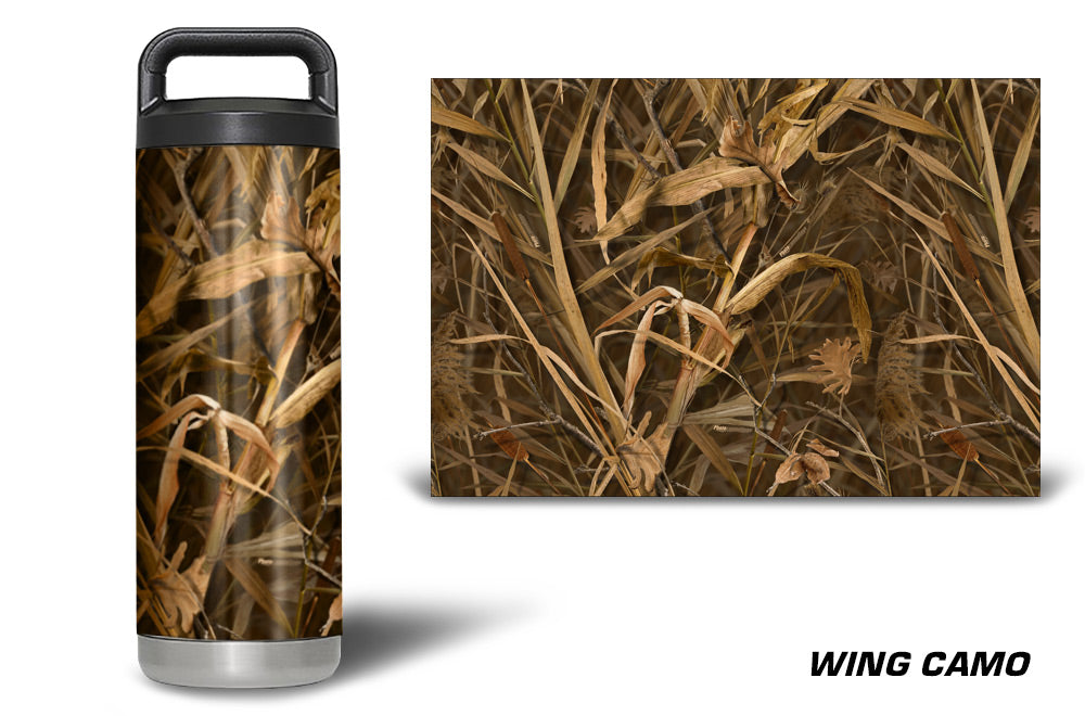 USATuff Tumbler Cup Wrap Kit for RTIC YETI - Wing Camo