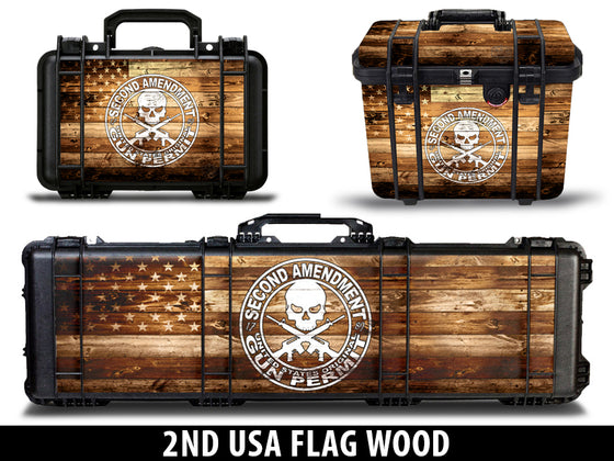 Pelican Vault SKB Gun Case Vinyl Wrap Skin by USATuff