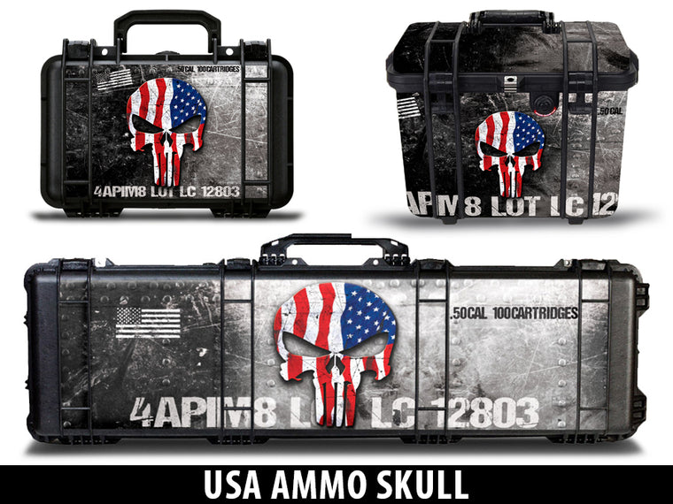 Pelican Vault SKB Gun Case Vinyl Wrap Skin by USATuff