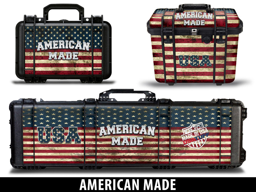Pelican Vault SKB Gun Case Vinyl Wrap Skin by USATuff