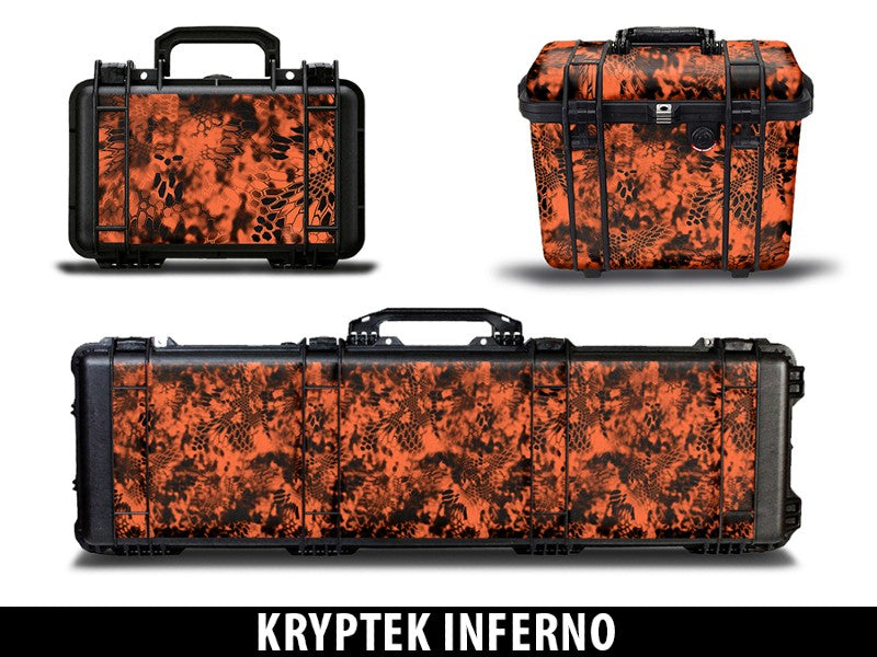 Kryptek Camouflage Wrap Kits Pelican Vault SKB Gun Case Pontus Highlander Obscura Transitional by USATuff