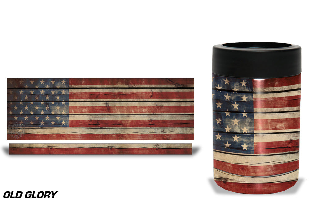 USATuff Tumbler Cup Wrap Kit for RTIC YETI - Old Glory