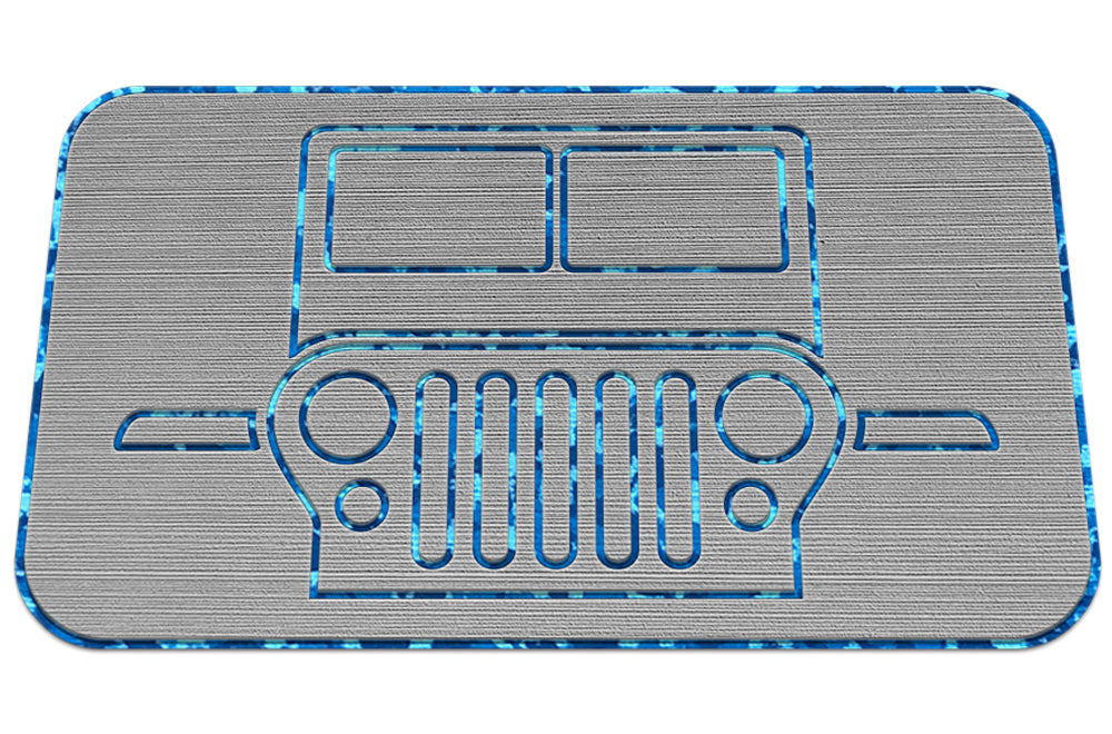 SeaDek Cooler Pad Marine EVA Mat by USATuff Fits YETI RTIC ORCA Ozark Trail Traction Non-Slip Seat Pad