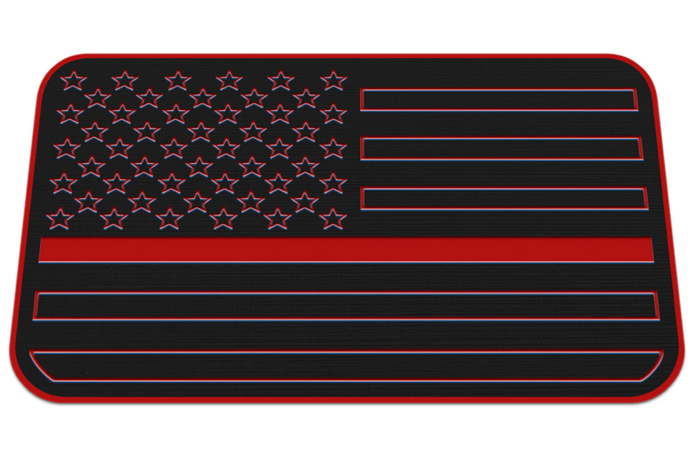 Thin Red Line YETI Cooler Top Pad