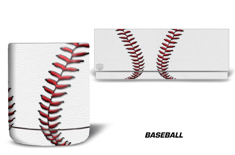 USATuff Tumbler Cup Wrap Kit for RTIC YETI - Baseball
