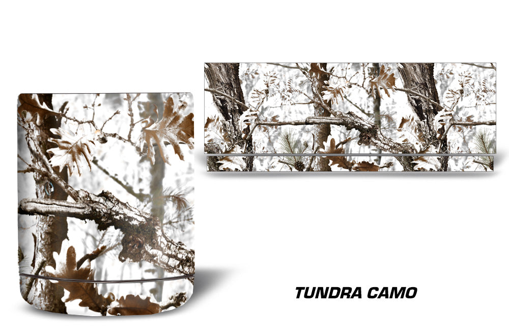 USATuff Tumbler Cup Wrap Kit for RTIC YETI - Tundra Snow Camo