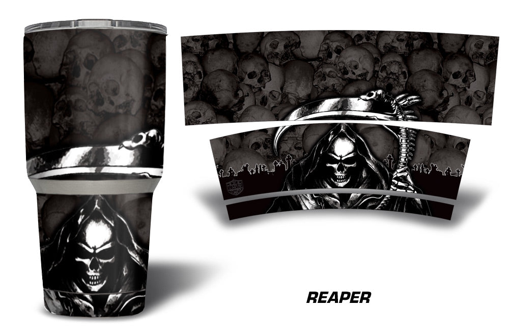 USATuff Tumbler Cup Wrap Kit for RTIC YETI - Reaper