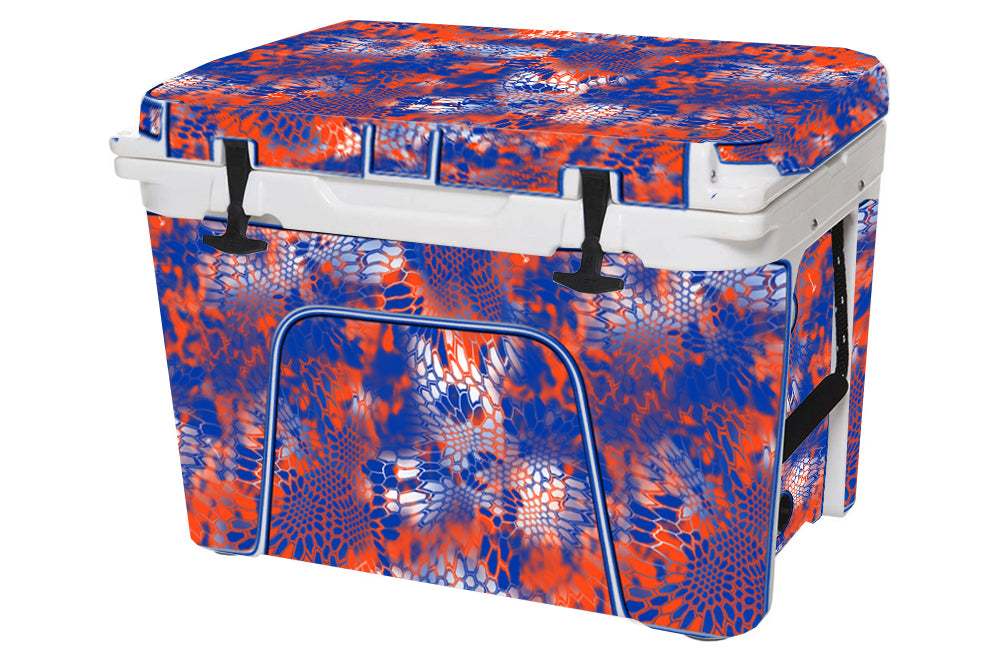 USATuff Vinyl Cooler Wrap Decal Skin Sticker Kit - Kryptek BSU