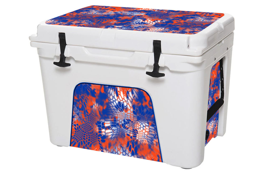 USATuff Vinyl Cooler Wrap Decal Skin Sticker Kit - Kryptek BSU