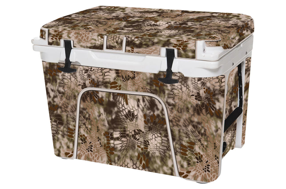 USATuff Cooler Wrap Skin Decal Stickers Kryptek Highlander