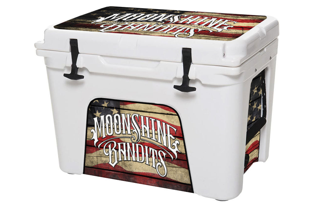 USATuff Moonshine Bandits Exclusive Custom Vinyl Cooler Wrap Kit