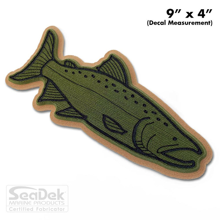 Seadek 3D Decals by USATuff.com in Chinook Design in Green Mocha