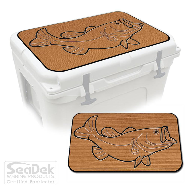 Mocha Black SeaDek Cooler Pad Marine EVA Mat by USATuff Fits YETI RTIC ORCA Ozark Trail Traction Non-Slip Seat Pad