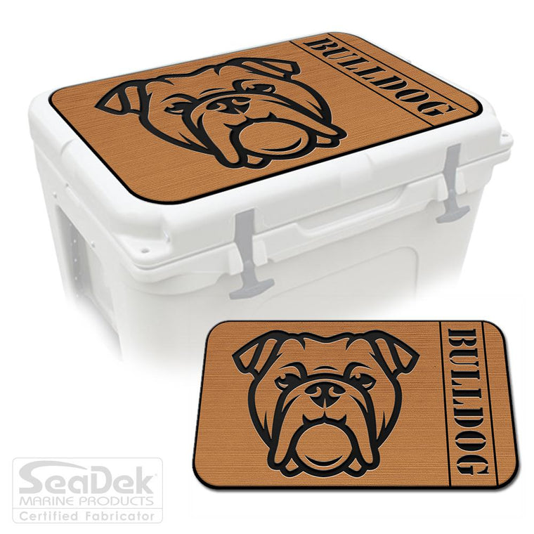 Mocha Black SeaDek Cooler Pad Marine EVA Mat by USATuff Fits YETI RTIC ORCA Ozark Trail Traction Non-Slip Seat Pad