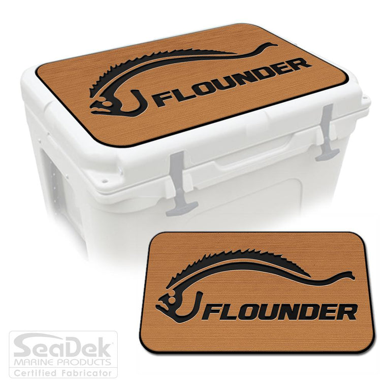 Mocha Black SeaDek Cooler Pad Marine EVA Mat by USATuff Fits YETI RTIC ORCA Ozark Trail Traction Non-Slip Seat Pad