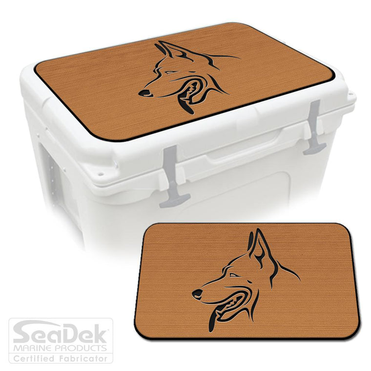 Mocha Black SeaDek Cooler Pad Marine EVA Mat by USATuff Fits YETI RTIC ORCA Ozark Trail Traction Non-Slip Seat Pad
