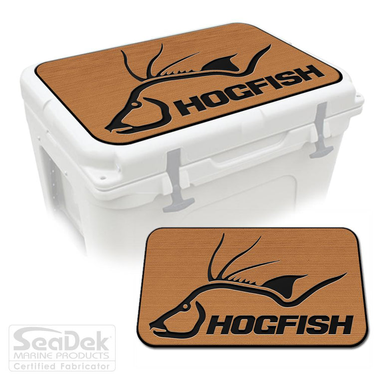 Mocha Black SeaDek Cooler Pad Marine EVA Mat by USATuff Fits YETI RTIC ORCA Ozark Trail Traction Non-Slip Seat Pad