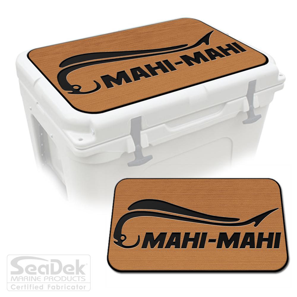 Mocha Black SeaDek Cooler Pad Marine EVA Mat by USATuff Fits YETI RTIC ORCA Ozark Trail Traction Non-Slip Seat Pad