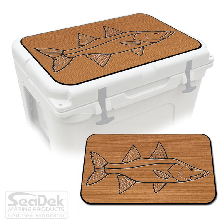 Mocha Black SeaDek Cooler Pad Marine EVA Mat by USATuff Fits YETI RTIC ORCA Ozark Trail Traction Non-Slip Seat Pad