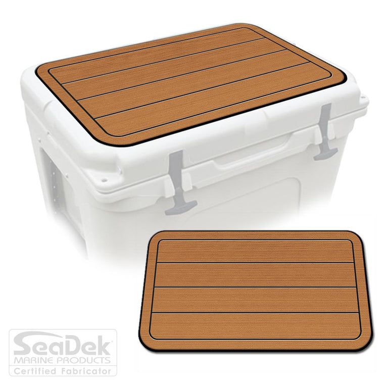 Mocha Black SeaDek Cooler Pad Marine EVA Mat by USATuff Fits YETI RTIC ORCA Ozark Trail Traction Non-Slip Seat Pad