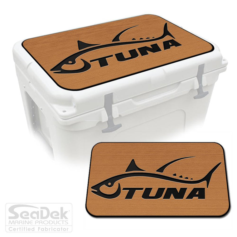 Mocha Black SeaDek Cooler Pad Marine EVA Mat by USATuff Fits YETI RTIC ORCA Ozark Trail Traction Non-Slip Seat Pad