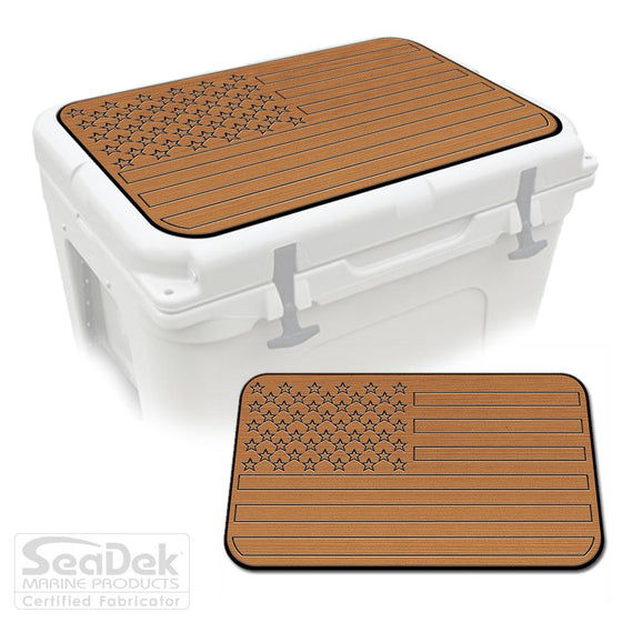 Mocha Black SeaDek Cooler Pad Marine EVA Mat by USATuff Fits YETI RTIC ORCA Ozark Trail Traction Non-Slip Seat Pad