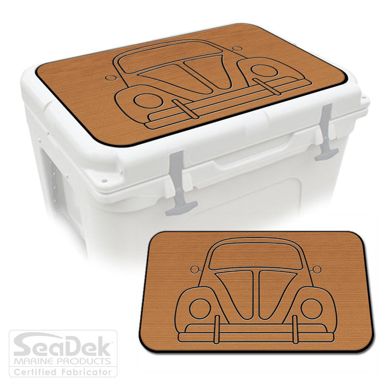 Mocha Black SeaDek Cooler Pad Marine EVA Mat by USATuff Fits YETI RTIC ORCA Ozark Trail Traction Non-Slip Seat Pad