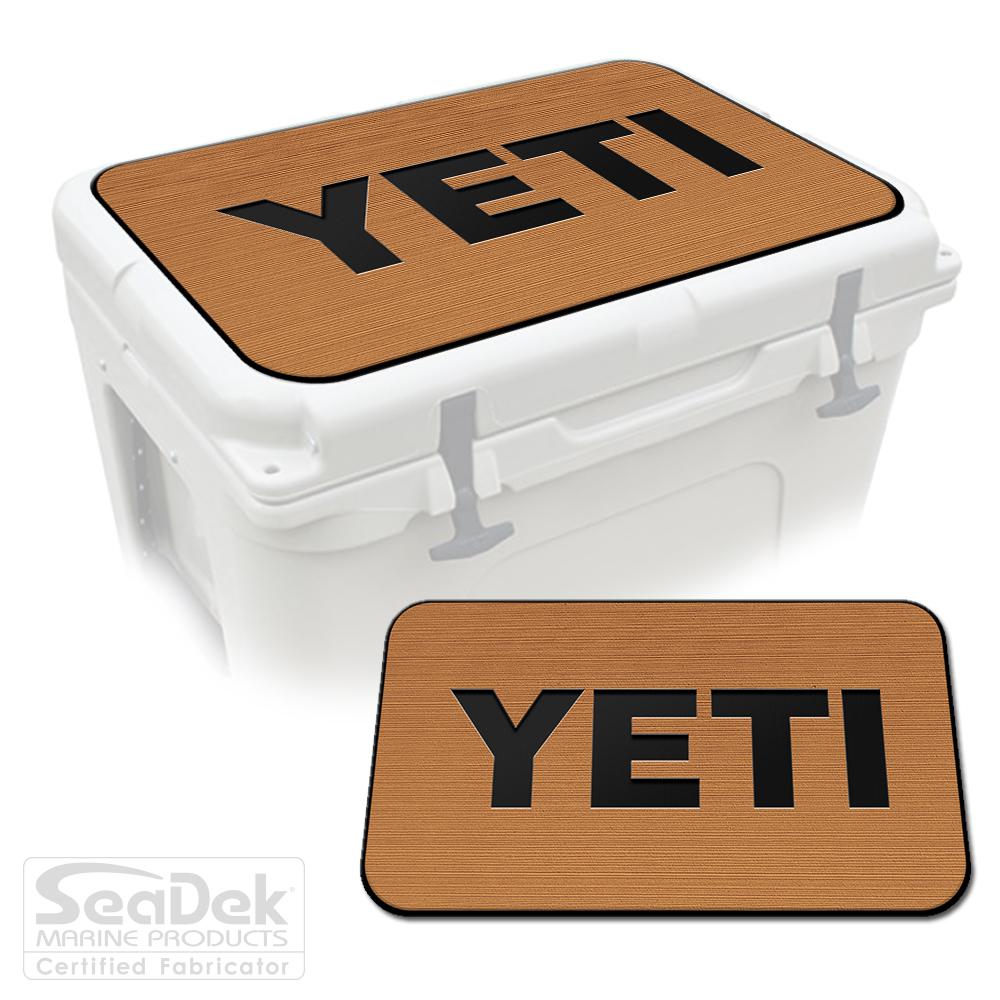 Mocha Black SeaDek Cooler Pad Marine EVA Mat by USATuff Fits YETI RTIC ORCA Ozark Trail Traction Non-Slip Seat Pad