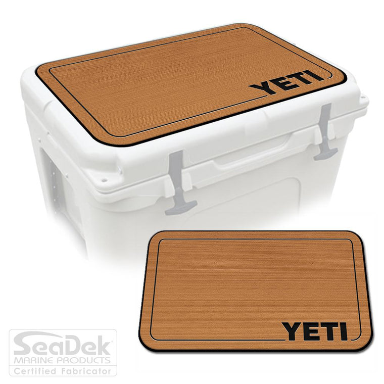 Mocha Black SeaDek Cooler Pad Marine EVA Mat by USATuff Fits YETI RTIC ORCA Ozark Trail Traction Non-Slip Seat Pad