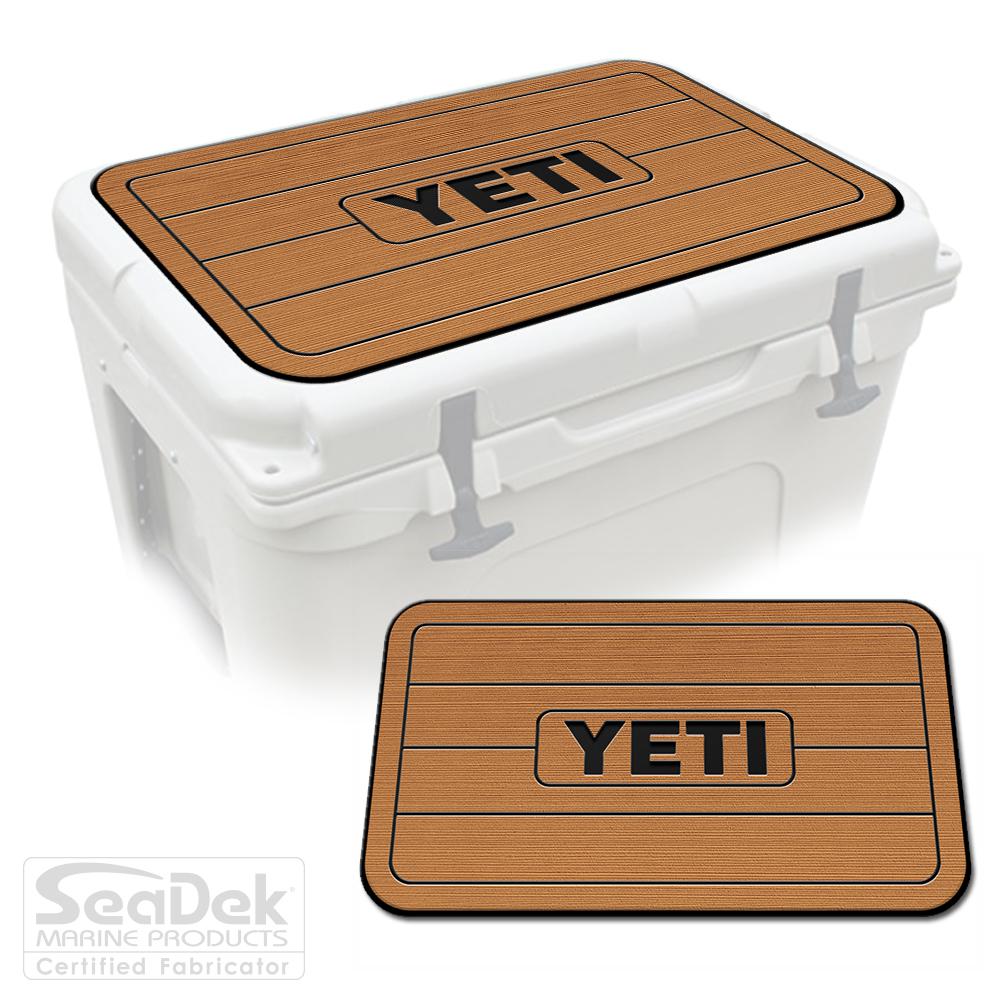 Mocha Black SeaDek Cooler Pad Marine EVA Mat by USATuff Fits YETI RTIC ORCA Ozark Trail Traction Non-Slip Seat Pad