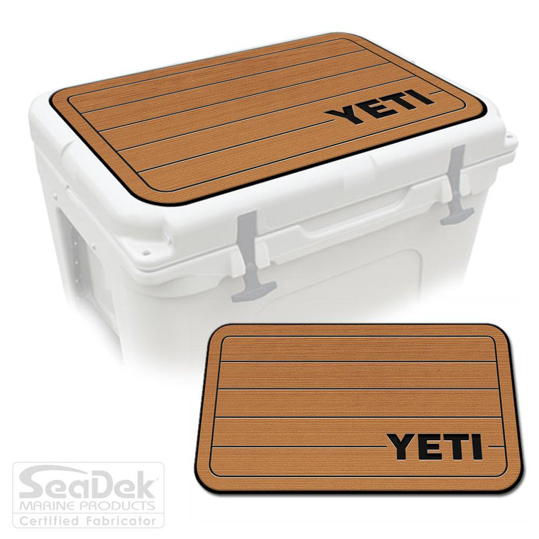 Mocha Black SeaDek Cooler Pad Marine EVA Mat by USATuff Fits YETI RTIC ORCA Ozark Trail Traction Non-Slip Seat Pad