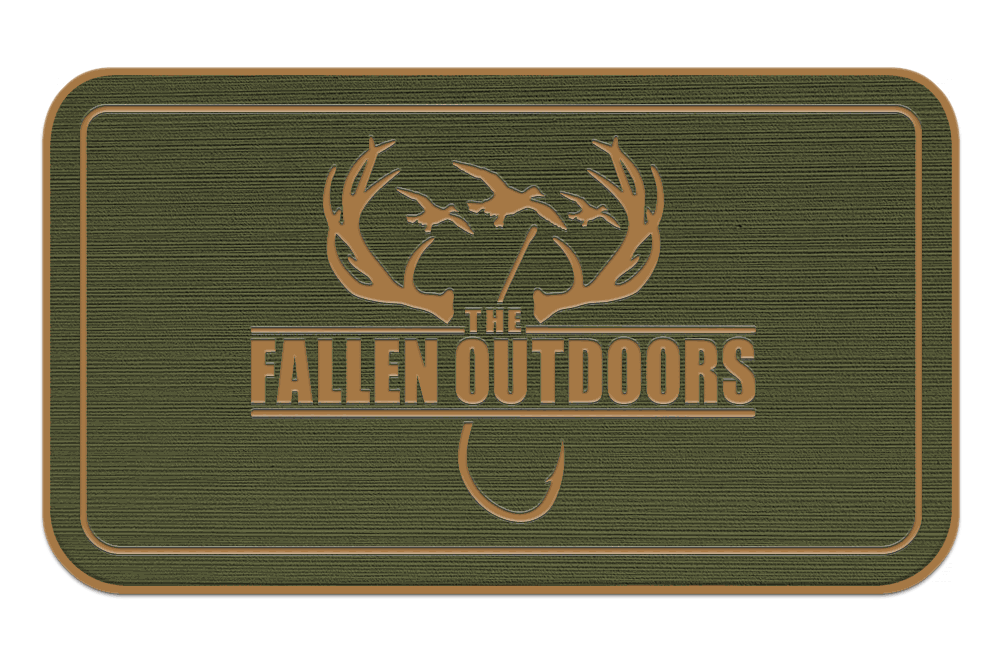 The Fallen Outdoors Custom USATuff SeaDek Cooler Pad in Olive Green and Mocha Tan.