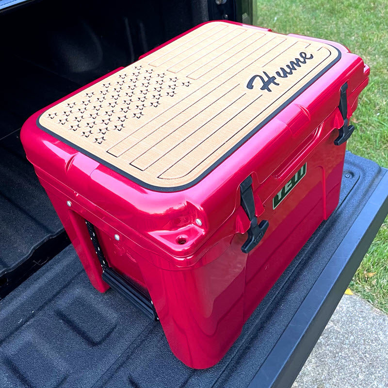 Custom Cooler Pad Top SeaDek YETI RTIC ORCA by USATuff 