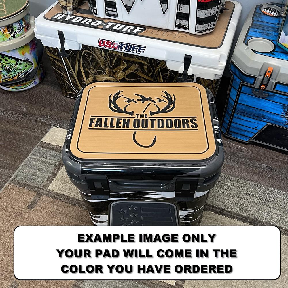 Fallen Outdoors Custom Cooler Pad Tops by USATuff 