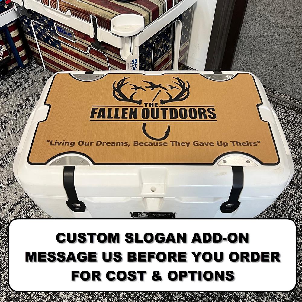 Fallen Outdoors Custom Cooler Pad Tops by USATuff 
