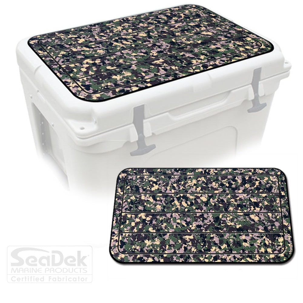 YETI GOBOX 30 TEAK SEADEK COOLER PAD ARMY CAMO / BLACK